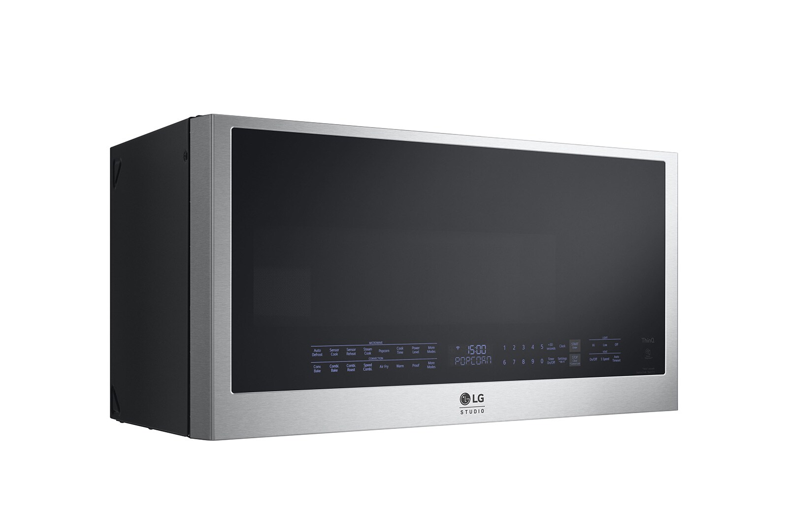 LG STUDIO 1.7 cu. ft. OvertheRange Convection Microwave Oven with Air