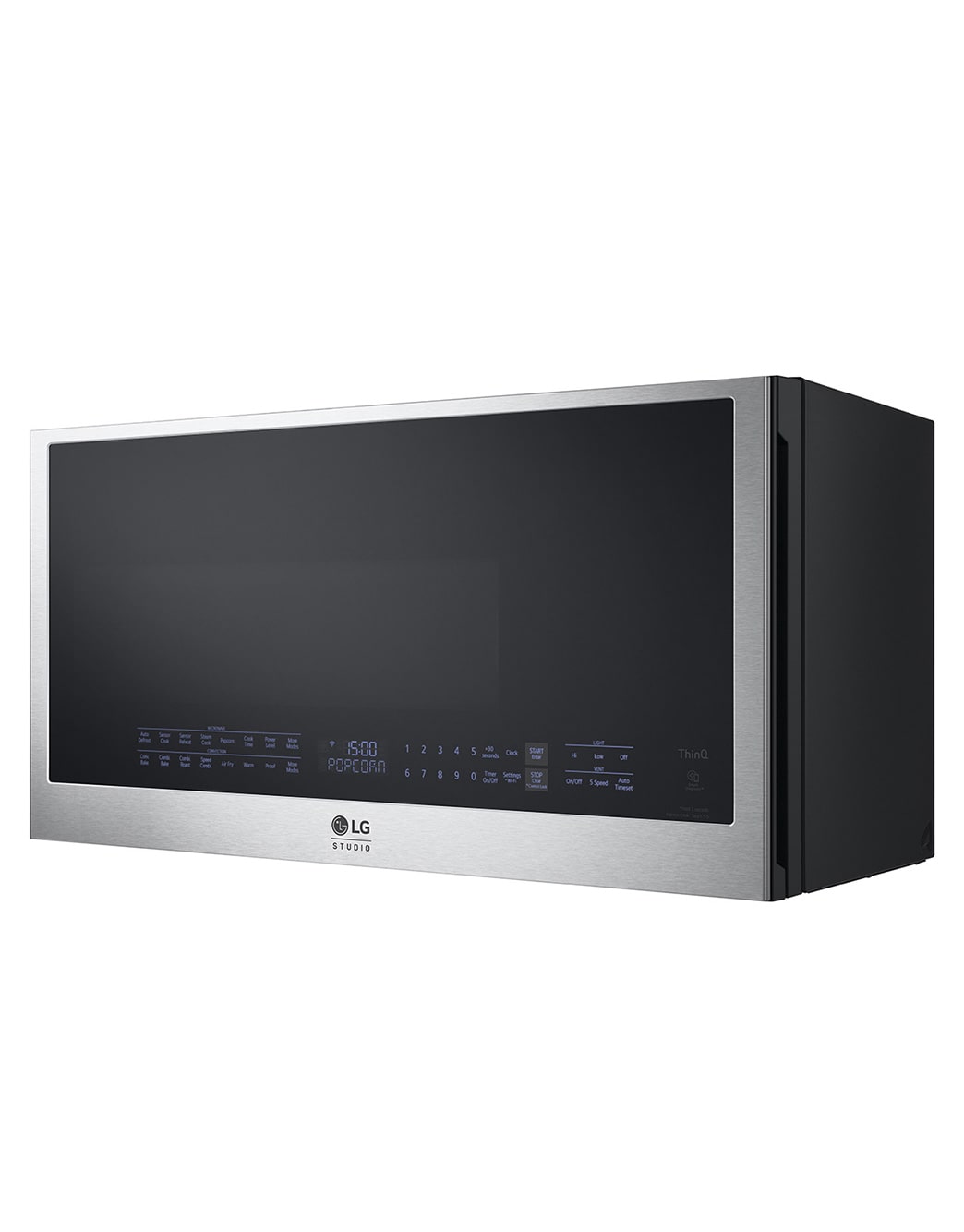 LG STUDIO 1.7 cu. ft. OvertheRange Convection Microwave Oven with Air