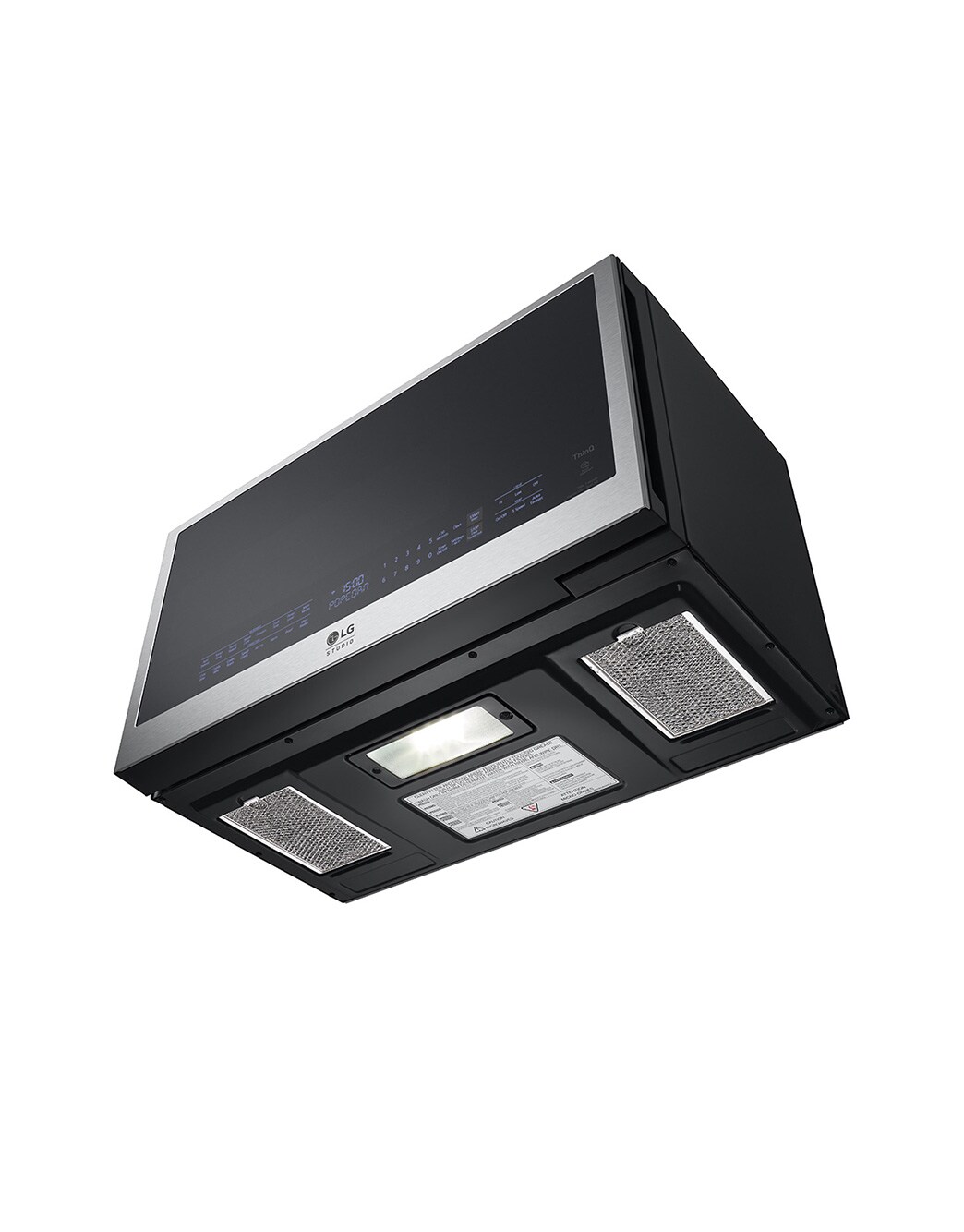 LG STUDIO 1.7 cu. ft. OvertheRange Convection Microwave Oven with Air