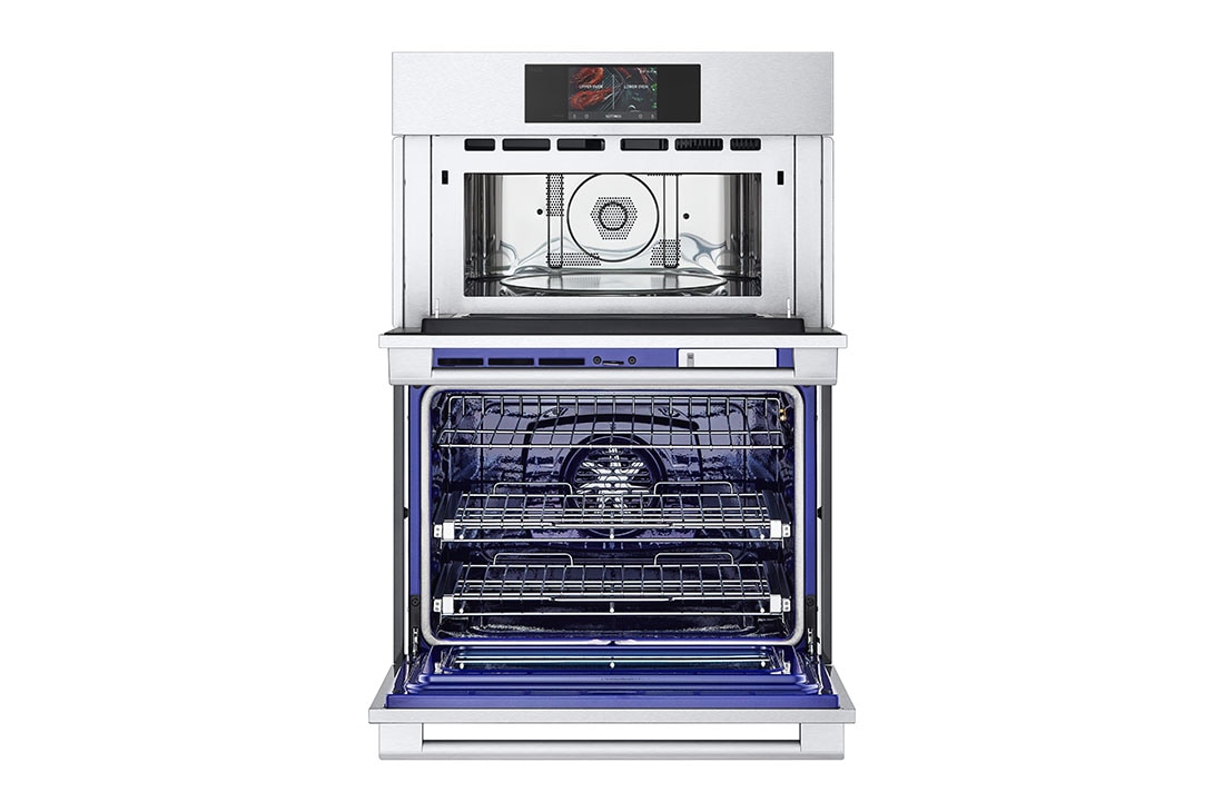 lg double wall oven with air fryer