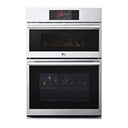 LG STUDIO 1.7/4.7 cu. ft. Combination Double Wall Oven with Air Fry, WCES6428F.BRSLSTD, WCES6428F, thumbnail 1