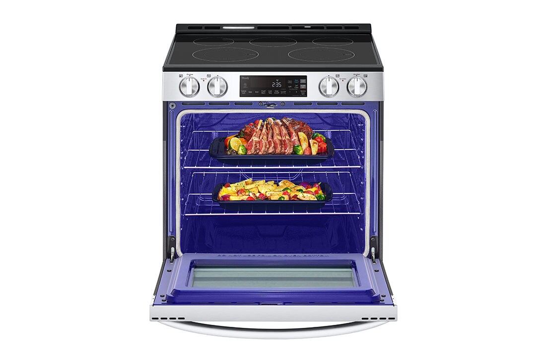 LG 6.3 cu ft. Smart WiFi Enabled Electric Slidein Range with