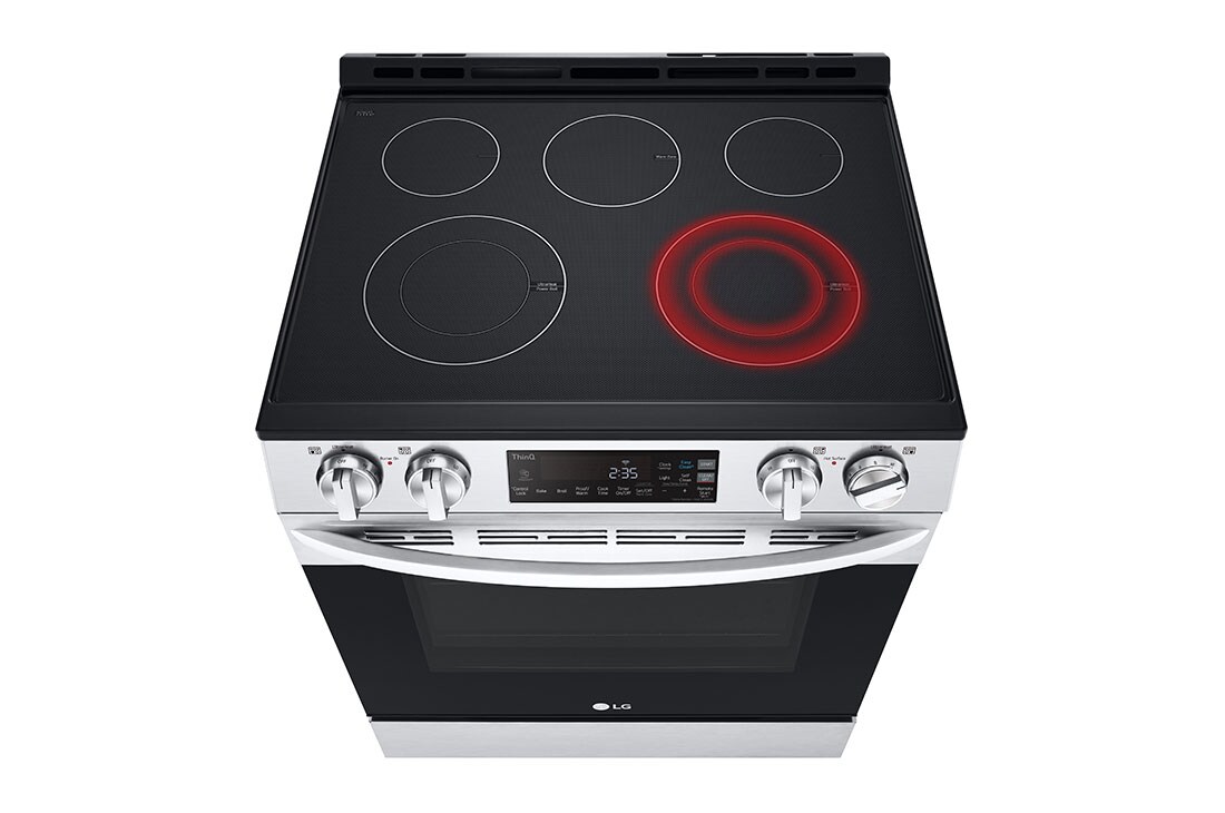 LG 6.3 cu ft. Smart WiFi Enabled Electric Slidein Range with