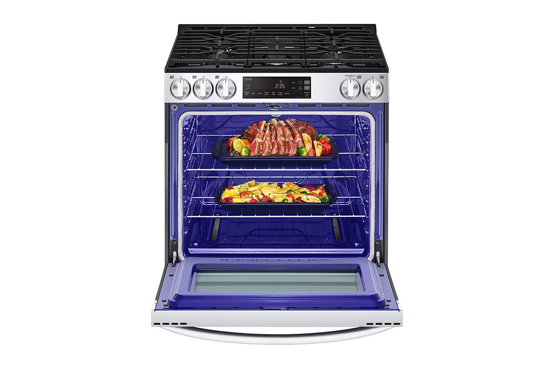 LG 5.8 cu ft. Smart Wi-Fi Enabled Gas Slide-in Range with EasyClean®, LSGL5831F, LSGL5831F, thumbnail 5