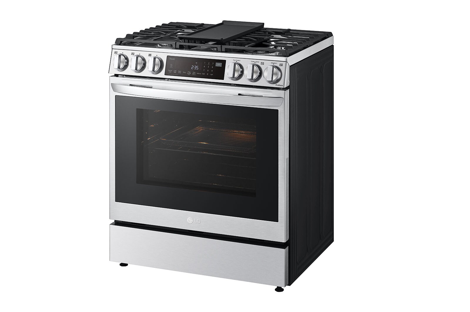 LG LSDL6336F 6.3 cu. ft. Smart wifi Enabled ProBake® Convection