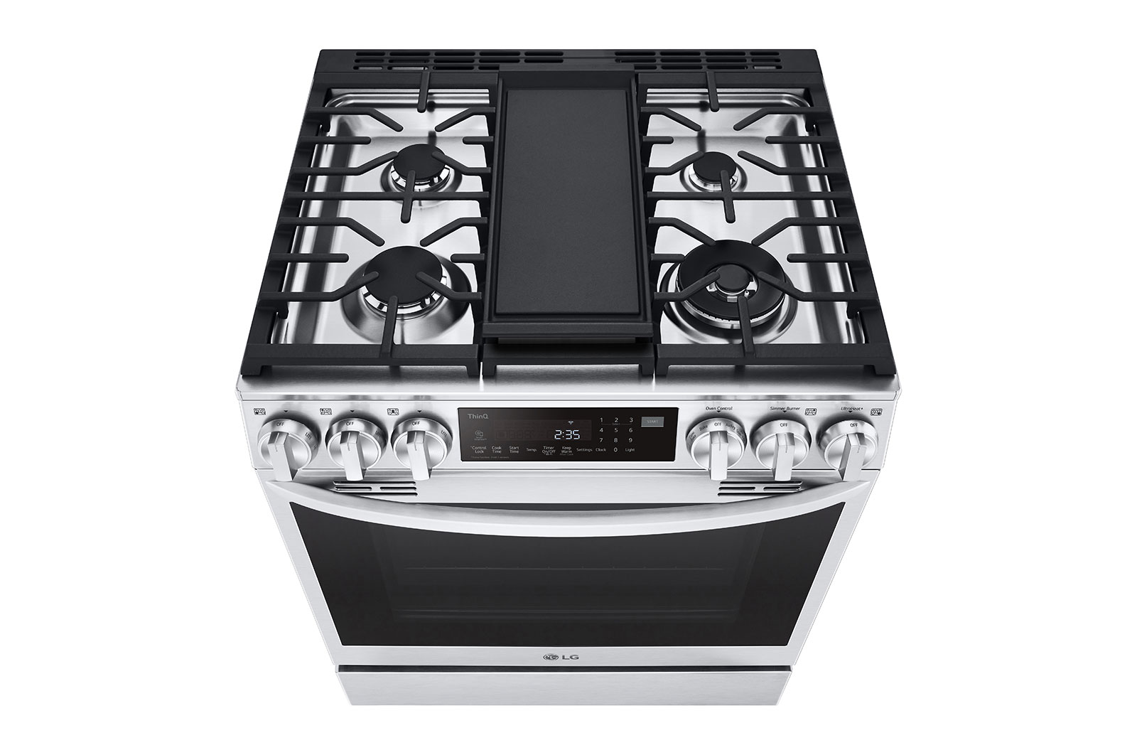 LG LSDL6336F 6.3 cu. ft. Smart wifi Enabled ProBake® Convection