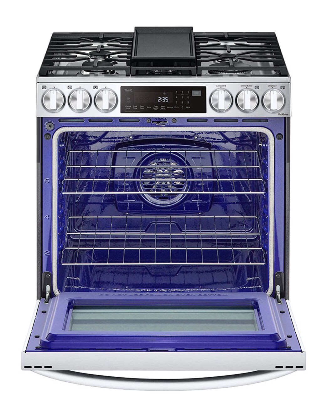 LG LSDL6336F 6.3 cu. ft. Smart wifi Enabled ProBake® Convection