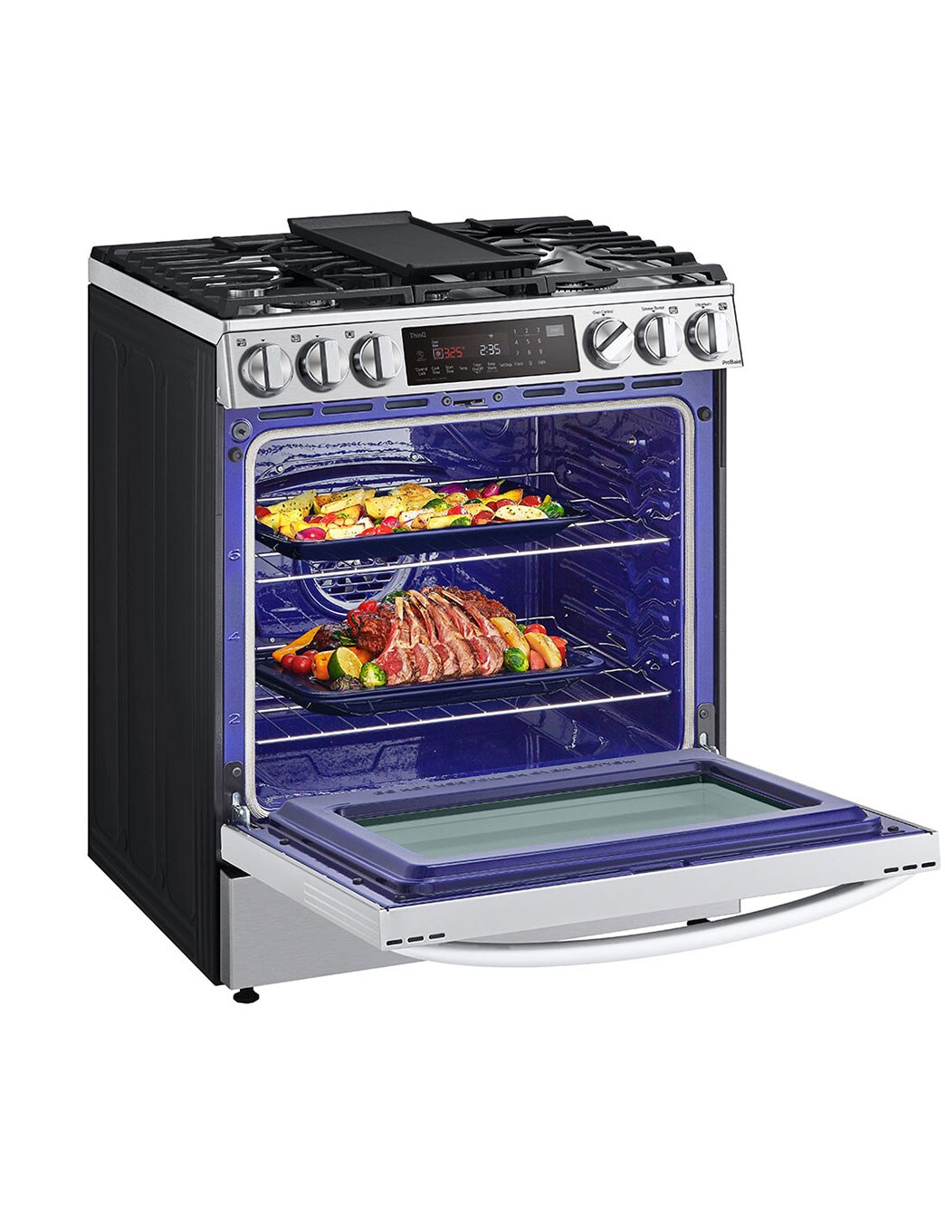 LG 6.3 cu. ft. Smart wifi Enabled ProBake® Convection InstaView® Dual