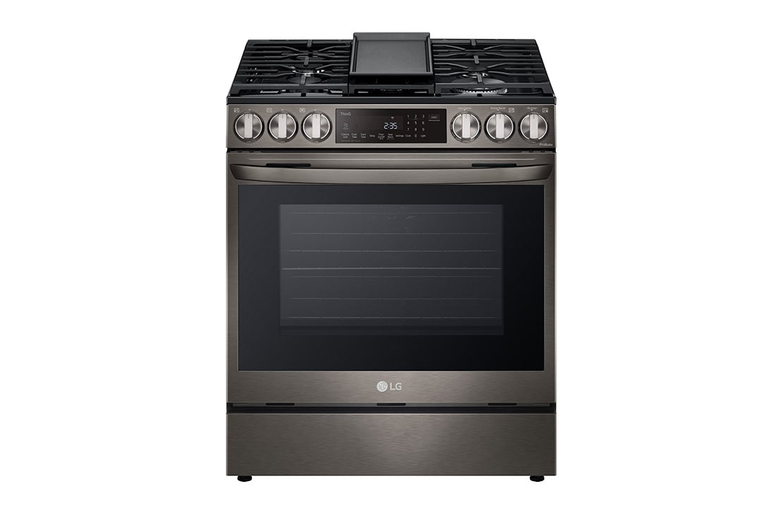 LG 6.3 cu. ft. Smart wi-fi Enabled ProBake® Convection InstaView® Dual Fuel Slide-In Range with Air Fry (LSDL6336D) | LG USA