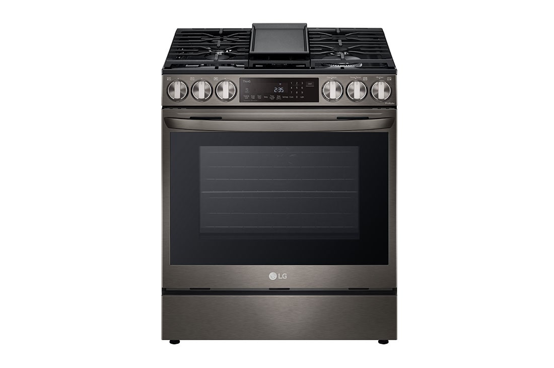LG 6.3 cu. ft. Smart wi-fi Enabled ProBake® Convection InstaView® Dual Fuel Slide-In Range with Air Fry (LSDL6336D) | LG USA