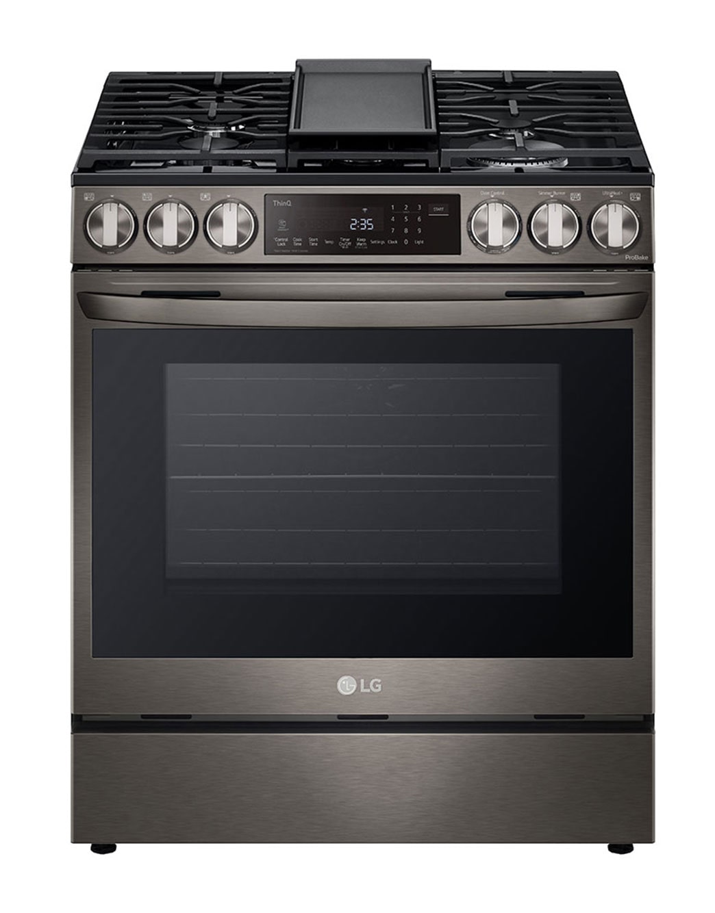LG LSGL6335F 6.3 cu ft. Smart wifi Enabled ProBake Convection