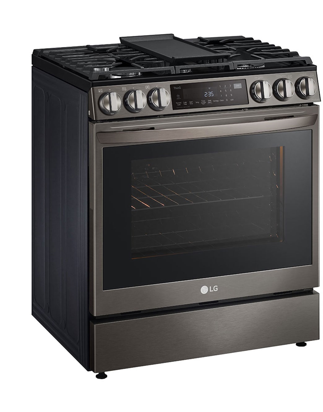 LG LSGL6335F 6.3 cu ft. Smart wifi Enabled ProBake Convection