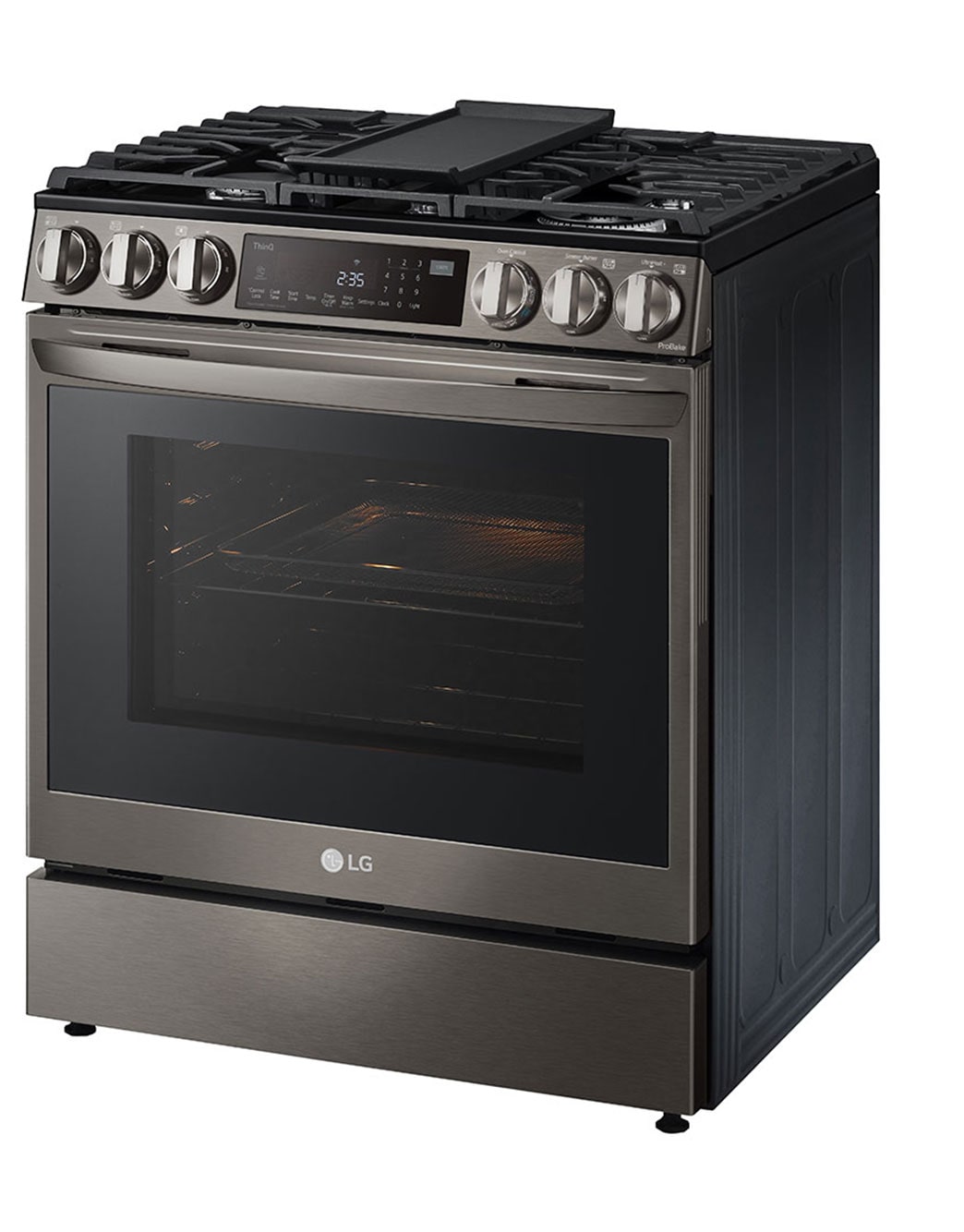 LG LSGL6335F 6.3 cu ft. Smart wifi Enabled ProBake Convection