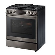 LG 6.3 cu. ft. Smart wi-fi Enabled ProBake® Convection InstaView® Dual Fuel Slide-In Range with Air Fry, LSDL6336D, LSDL6336D, thumbnail 3