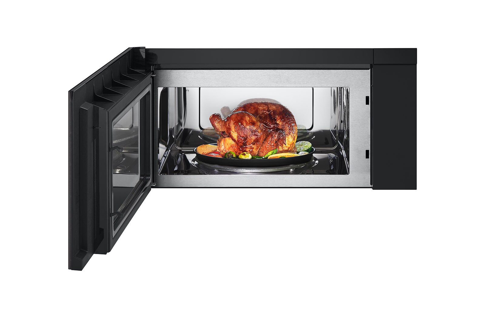 LG 1.7 cu. ft. Smart OvertheRange Convection Microwave with Air Fry