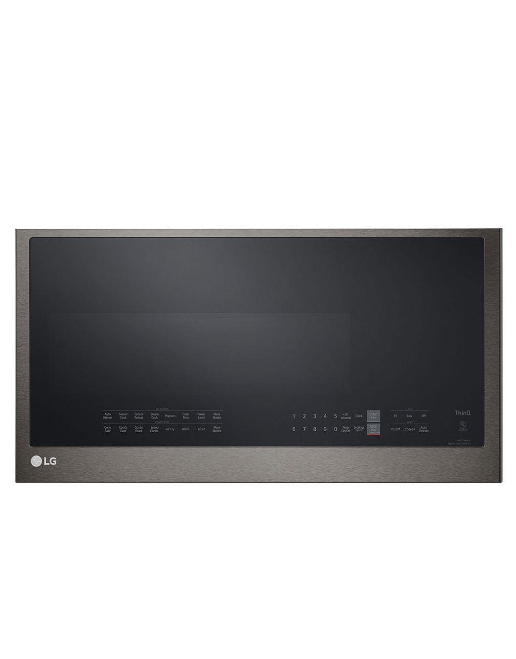 LG 1.7 cu. ft. Smart OvertheRange Convection Microwave with Air Fry (MHEC1737D) LG USA