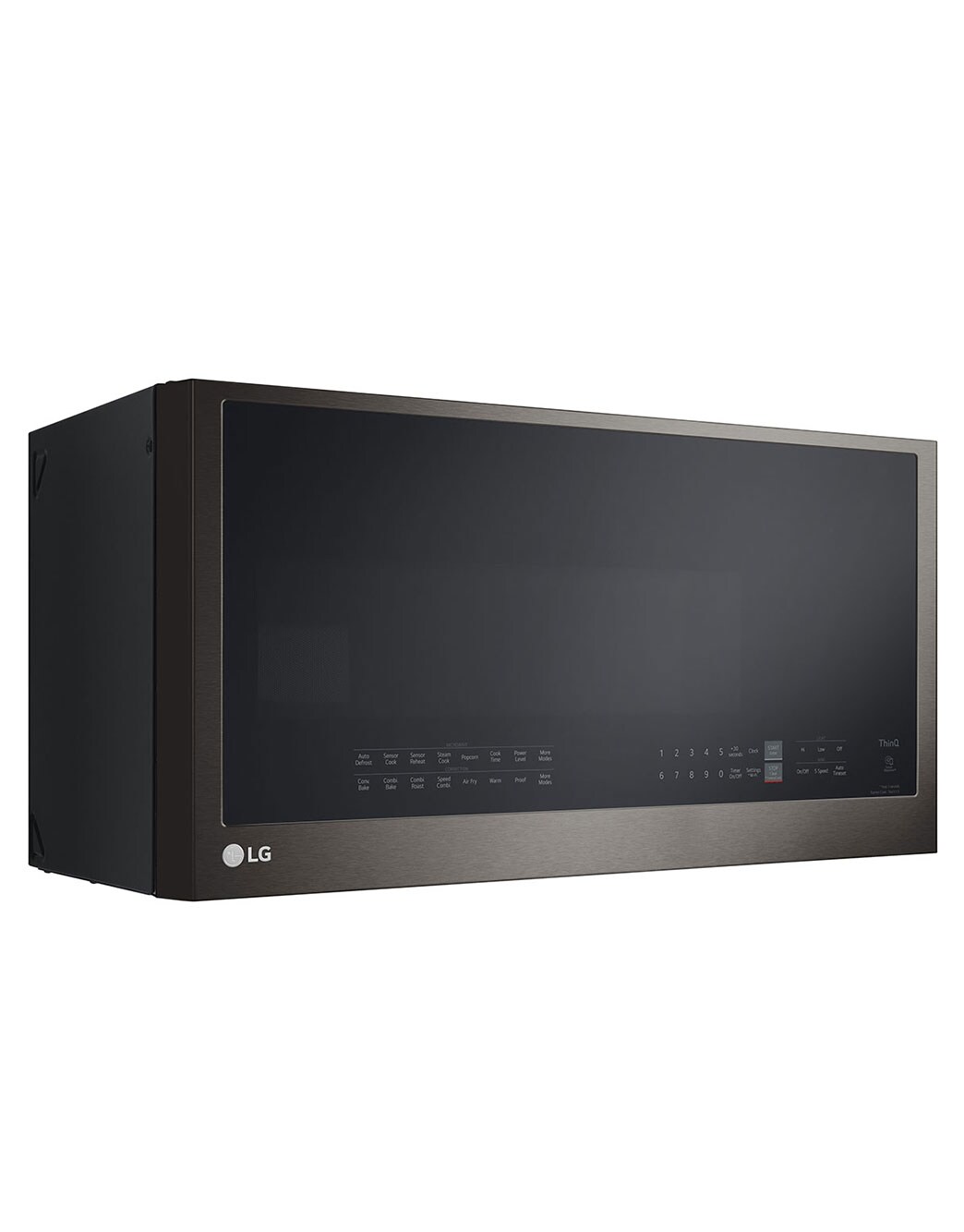 LG 1.7 cu. ft. Smart OvertheRange Convection Microwave with Air Fry