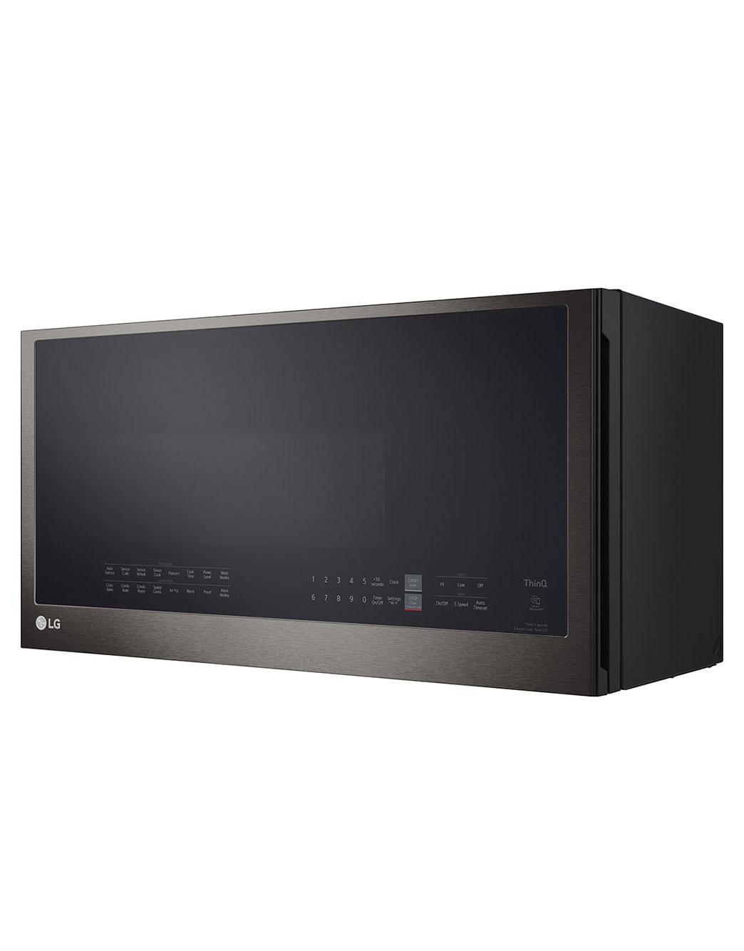 LG 1.7 cu. ft. Smart OvertheRange Convection Microwave with Air Fry (MHEC1737D) LG USA