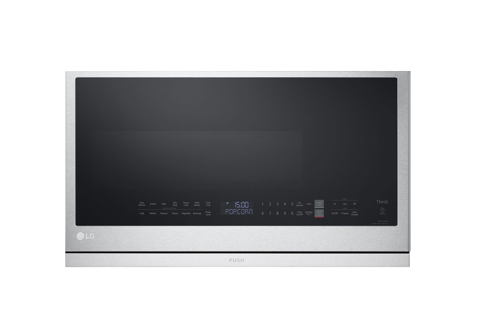 LG 2.1 cu. ft. Smart OvertheRange Microwave with ExtendaVent®2.0