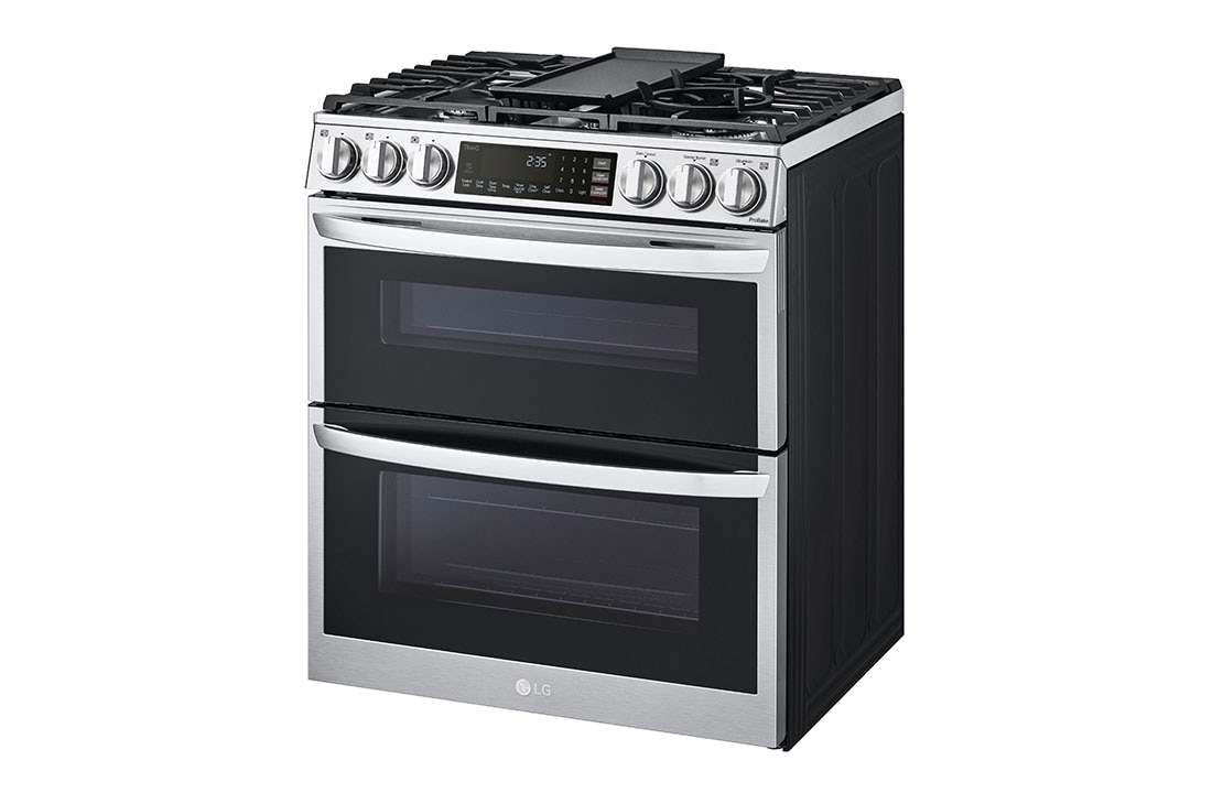 double oven drop in range
