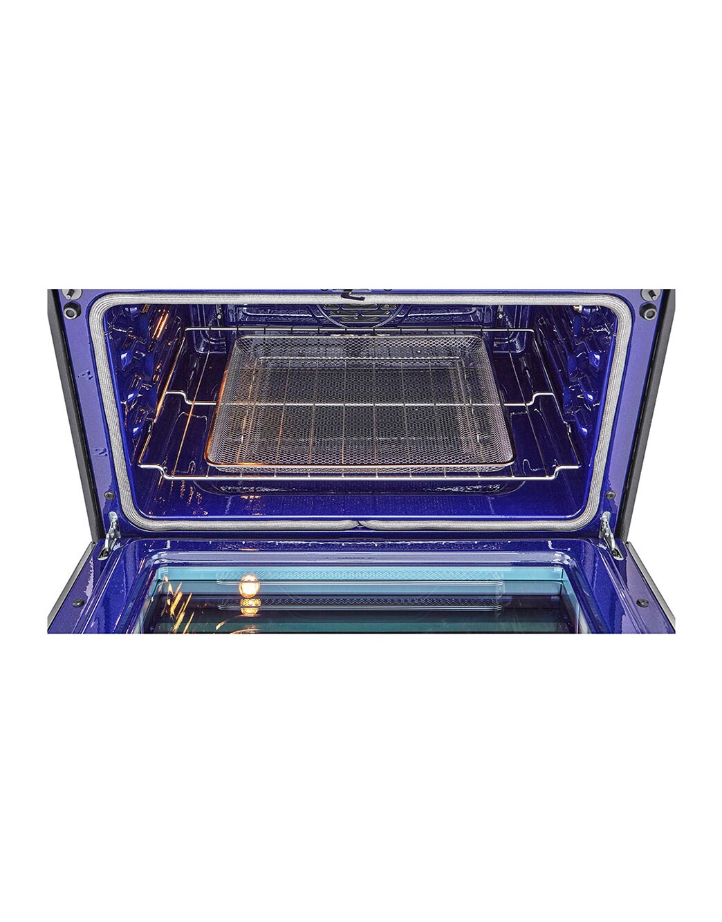 LG 6.9 cu. ft. Smart Gas Double Oven Slidein Range with InstaView