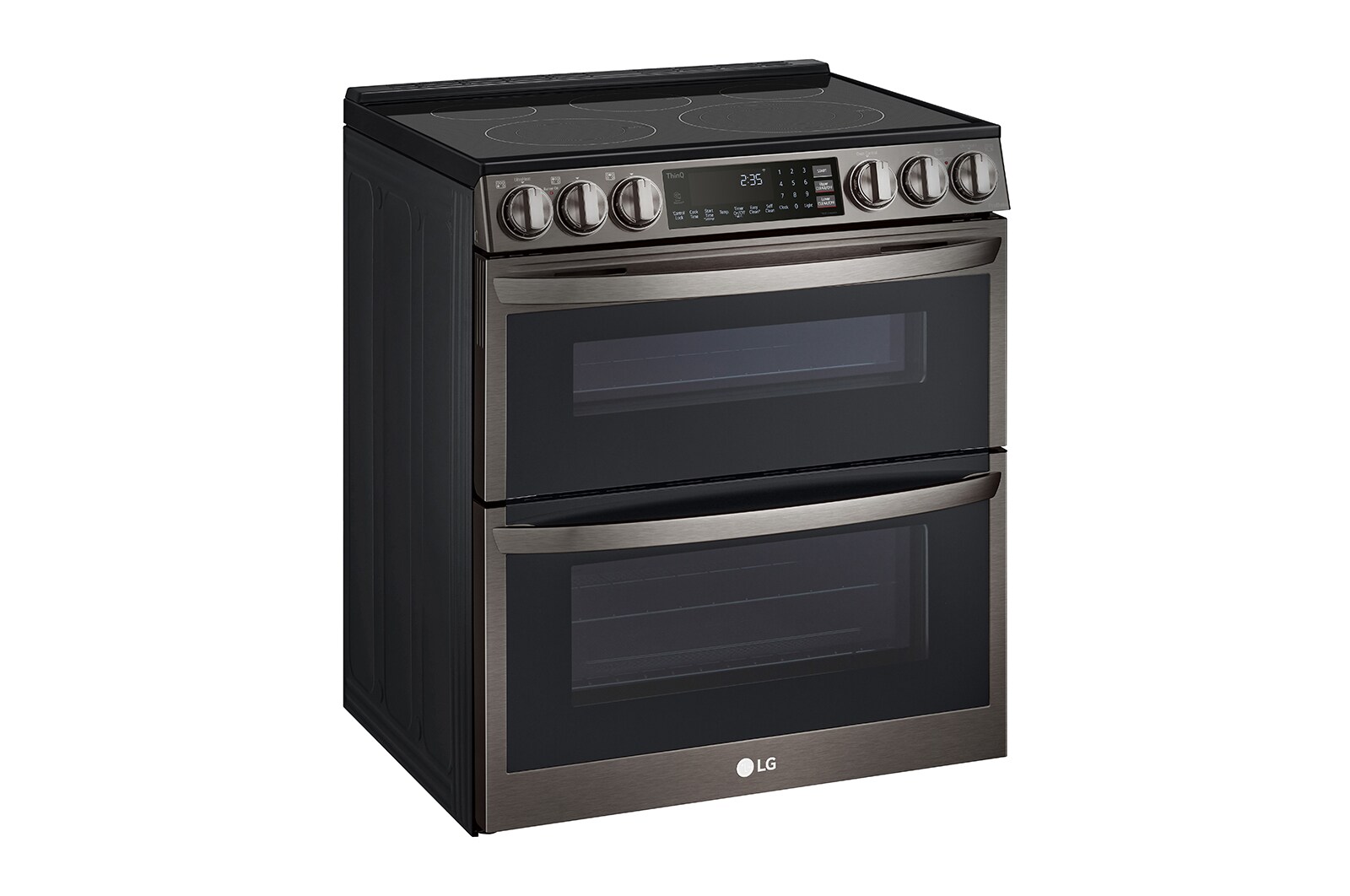 LG 7.3 cu. ft. Smart Electric Double Oven Slidein Range with InstaView