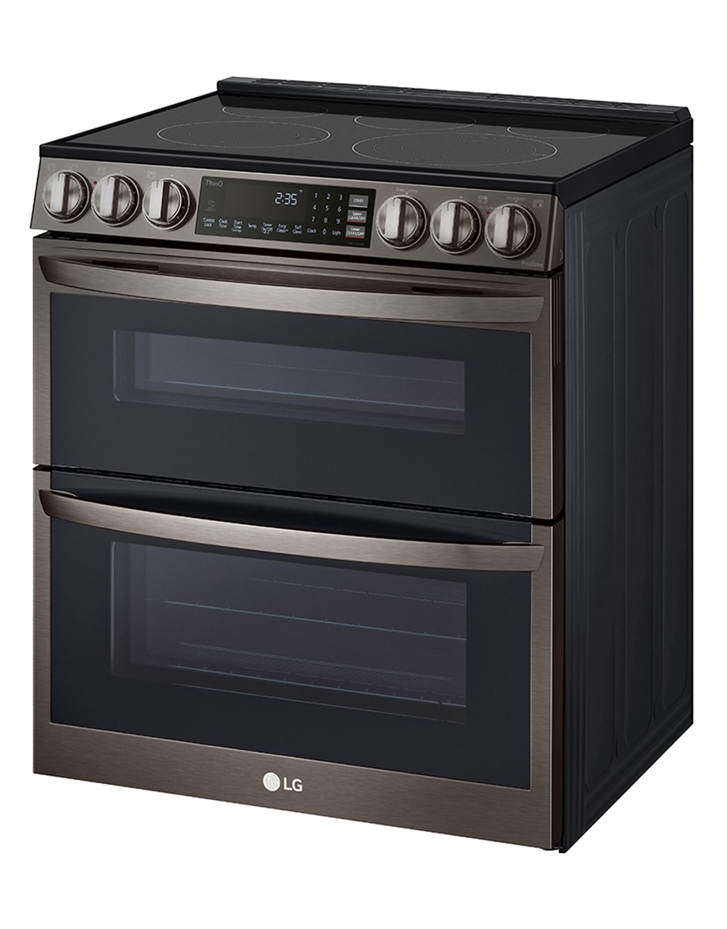 LG 7.3 cu. ft. Smart Electric Double Oven Slidein Range with InstaView