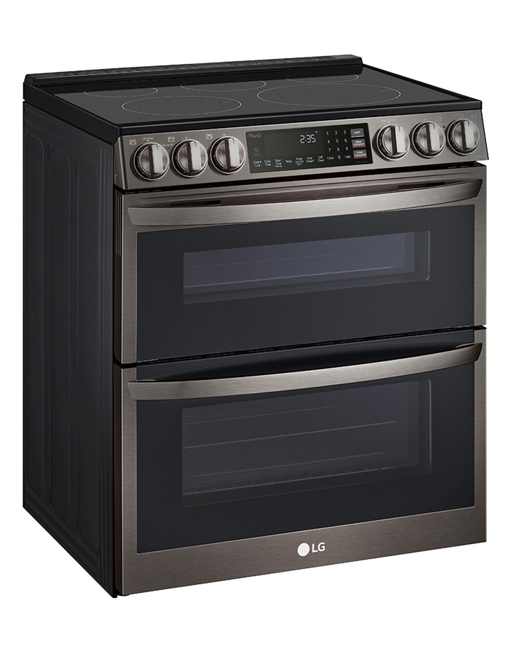 LG 7.3 cu. ft. Smart Electric Double Oven Slidein Range with InstaView