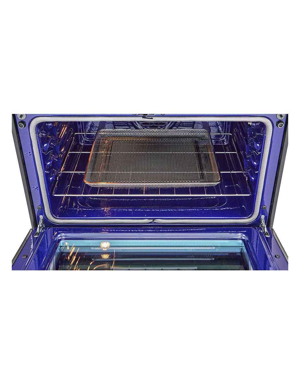 LG 7.3 cu. ft. Smart Electric Double Oven Slidein Range with InstaView