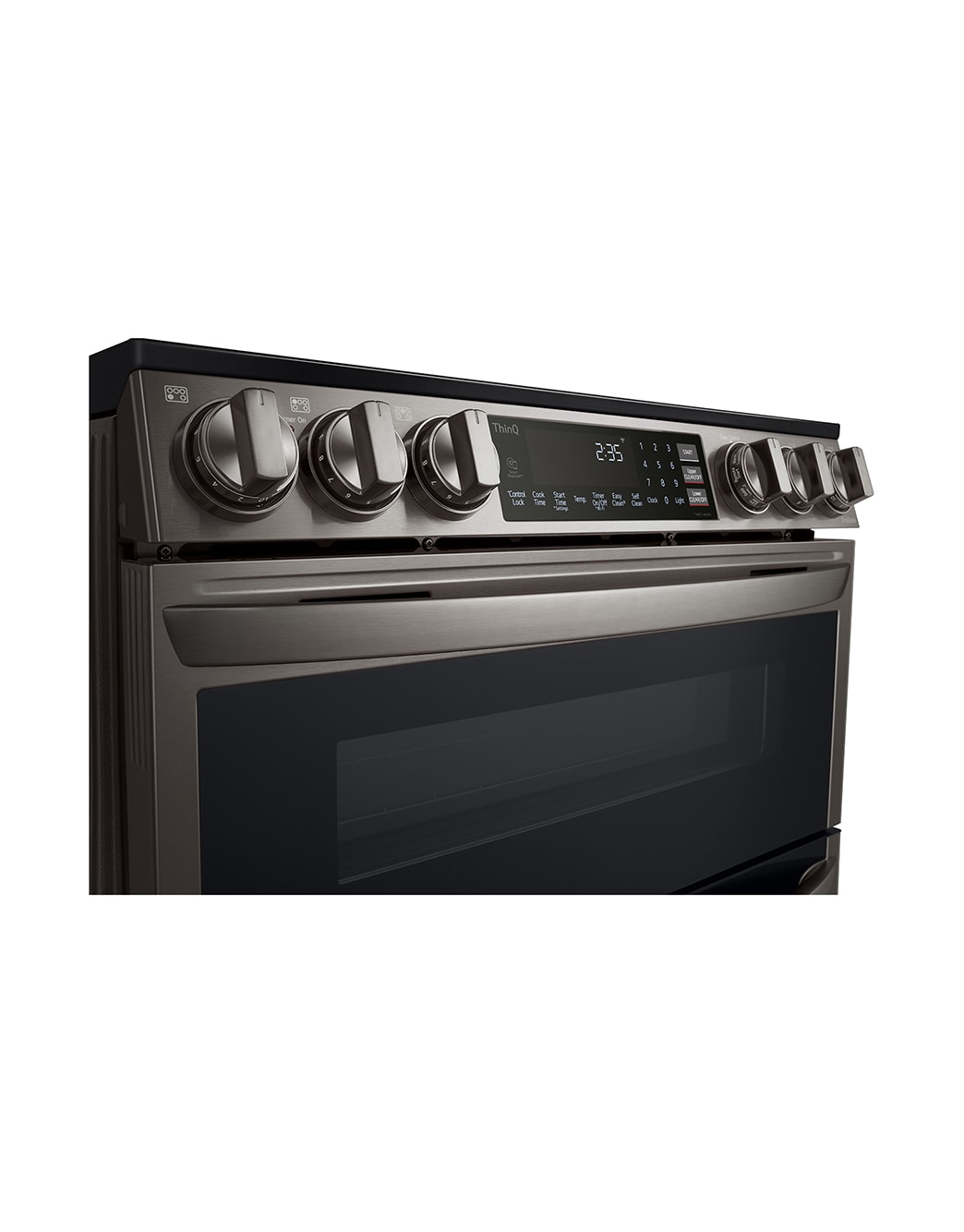 LG 7.3 cu. ft. Smart Electric Double Oven Slidein Range with InstaView