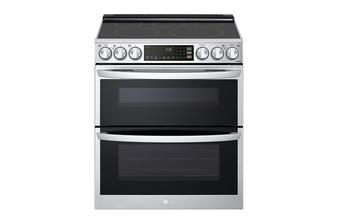 lg double wall oven with air fryer