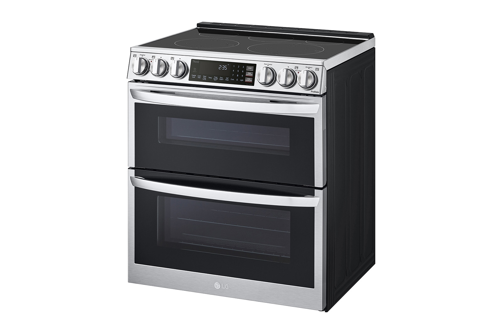 LG 7.3 cu. ft. Smart Electric Double Oven Slidein Range with InstaView