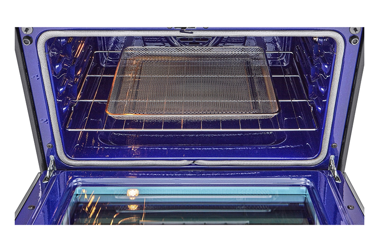 LG 7.3 cu. ft. Smart Electric Double Oven Slidein Range with InstaView