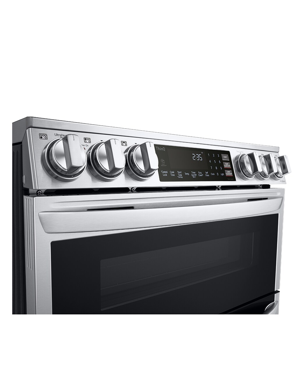 LG 7.3 cu. ft. Smart Electric Double Oven Slidein Range with InstaView