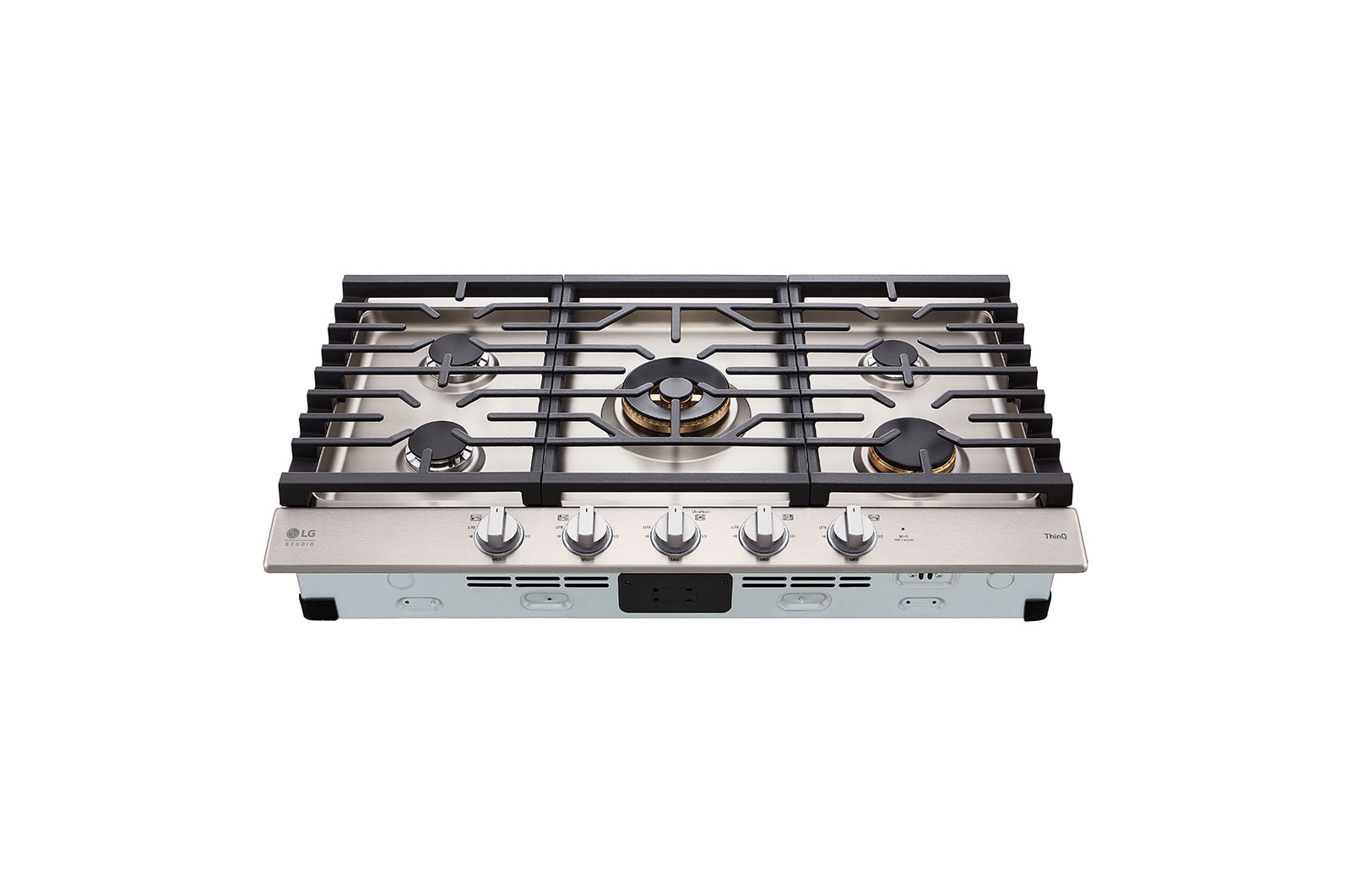 LG STUDIO 36” UltraHeat™ Gas Cooktop with EasyClean® (CBGS3628S) LG USA