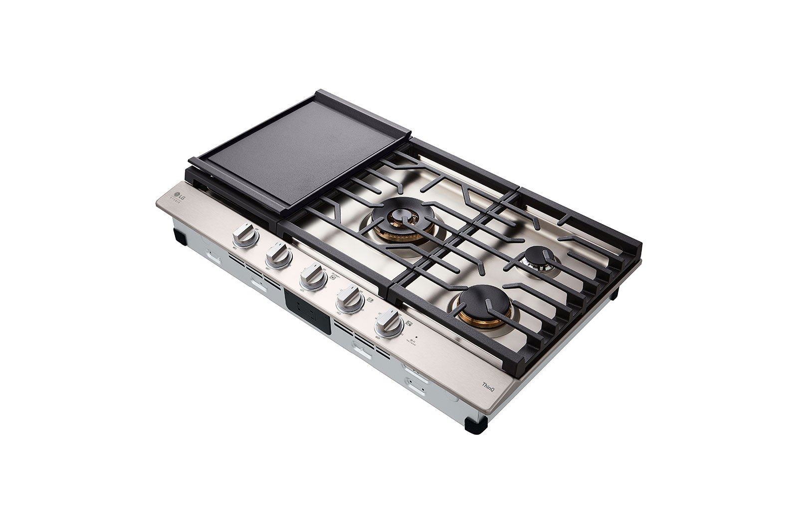 LG STUDIO 36” UltraHeat™ Gas Cooktop with EasyClean® (CBGS3628S) LG USA