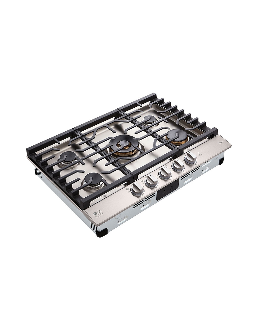 LG STUDIO 30” UltraHeat™ Gas Cooktop with EasyClean® (CBGS3028S) LG USA