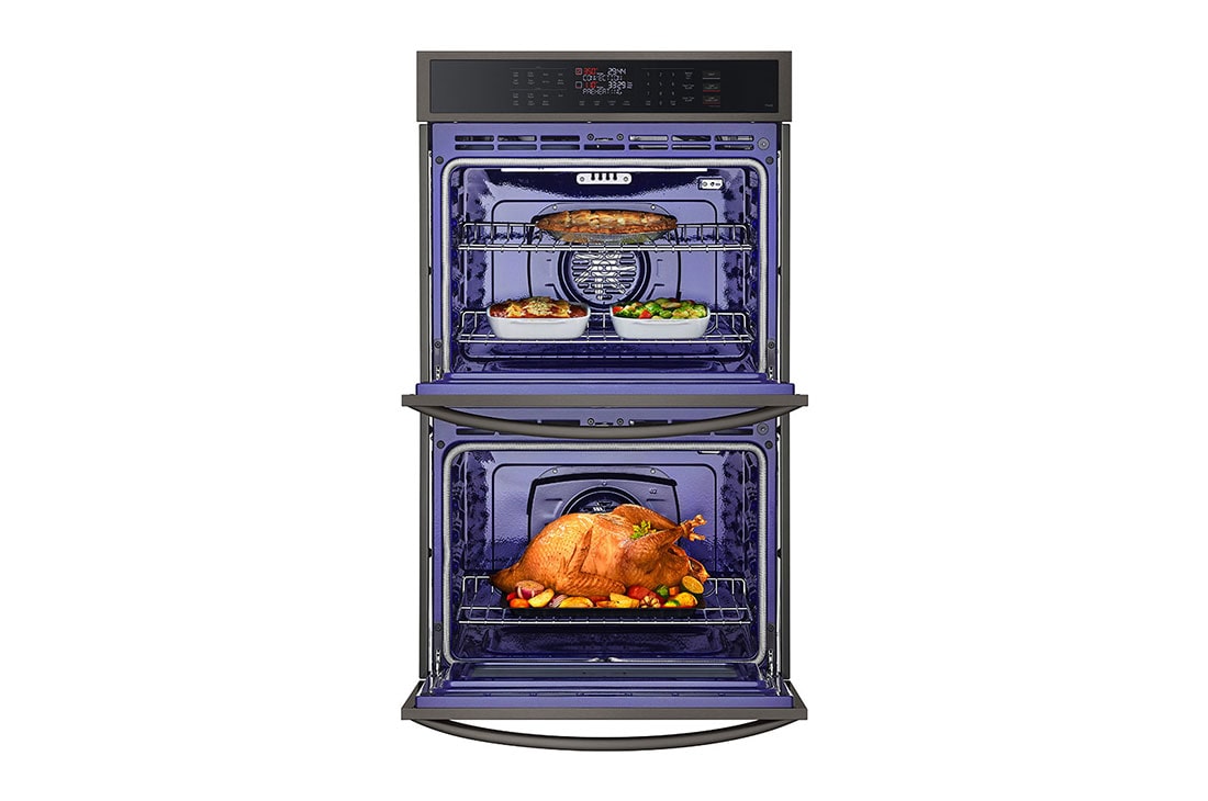 LG 9.4 cu. ft. Smart Double Wall Oven with Convection and Air Fry