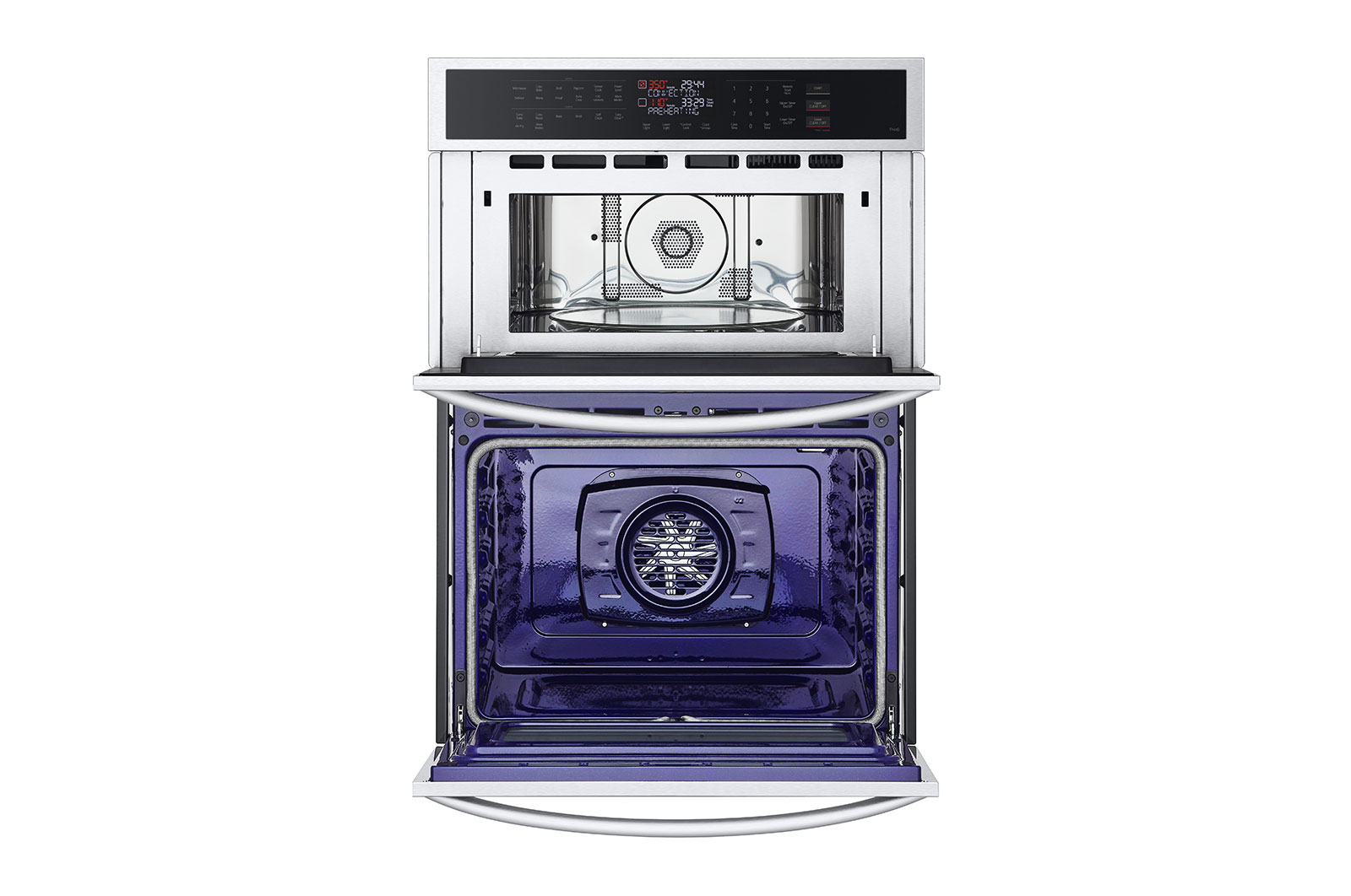 LG 1.7/4.7 cu. ft. Smart Combination Wall Oven with Convection and Air
