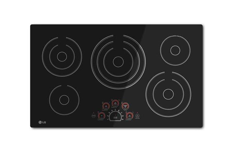 6 zone electric hob