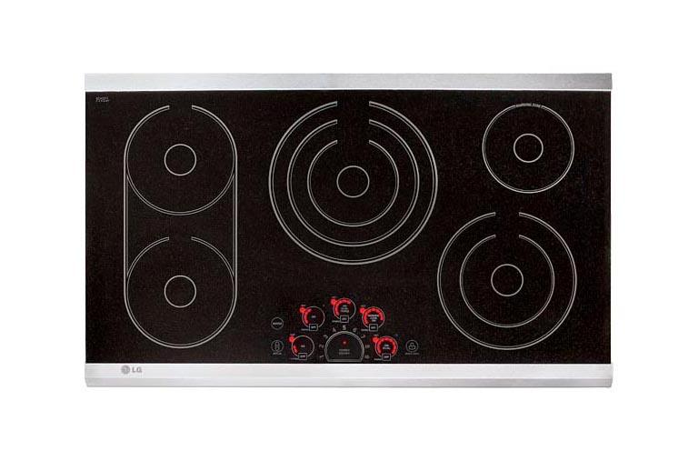 LG LCE3681ST 36 Inch Electric Cooktop LG USA