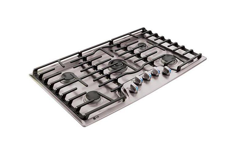 LG LCG3691ST 36 Inch Stainless Steel Gas Cooktop LG USA