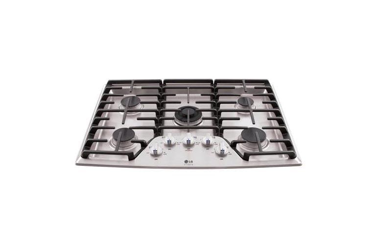 LG LSCG306ST LG STUDIO 30 Inch Stainless Steel Gas Cooktop LG USA