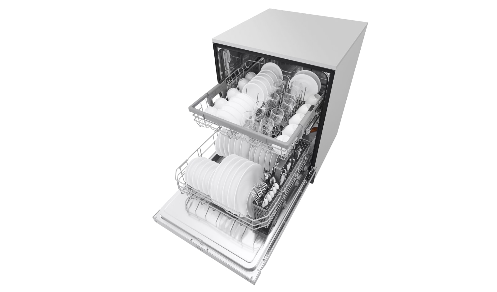 LG LDF5545SS Front Control Dishwasher w/ QuadWash & EasyRack LG USA