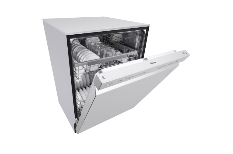 LG Front Control Dishwasher with QuadWash™ and EasyRack™ Plus, LDF5545SS, thumbnail 3