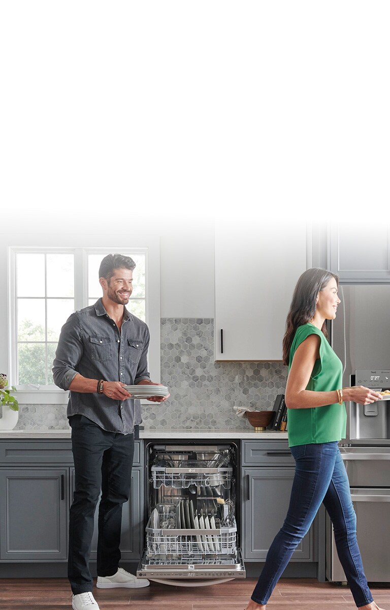 LG Smart Top Control Dishwasher with 1Hour Wash & Dry, QuadWash® Pro