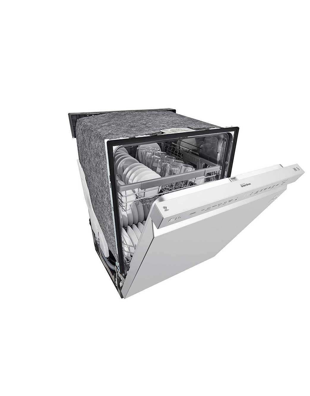 LG Front Control Dishwasher with QuadWash™ and EasyRack™ Plus