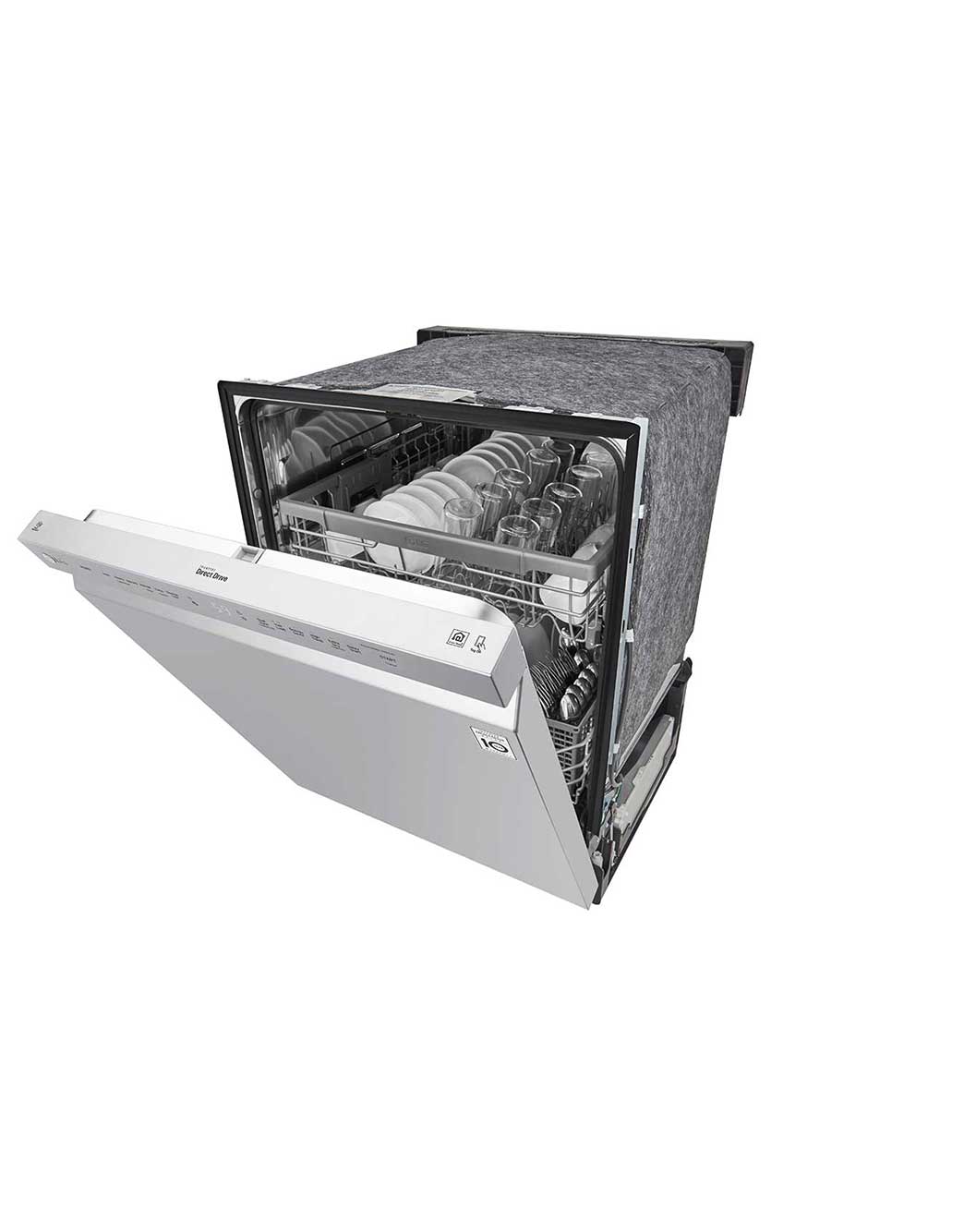 LG Front Control Dishwasher with QuadWash™ and EasyRack™ Plus