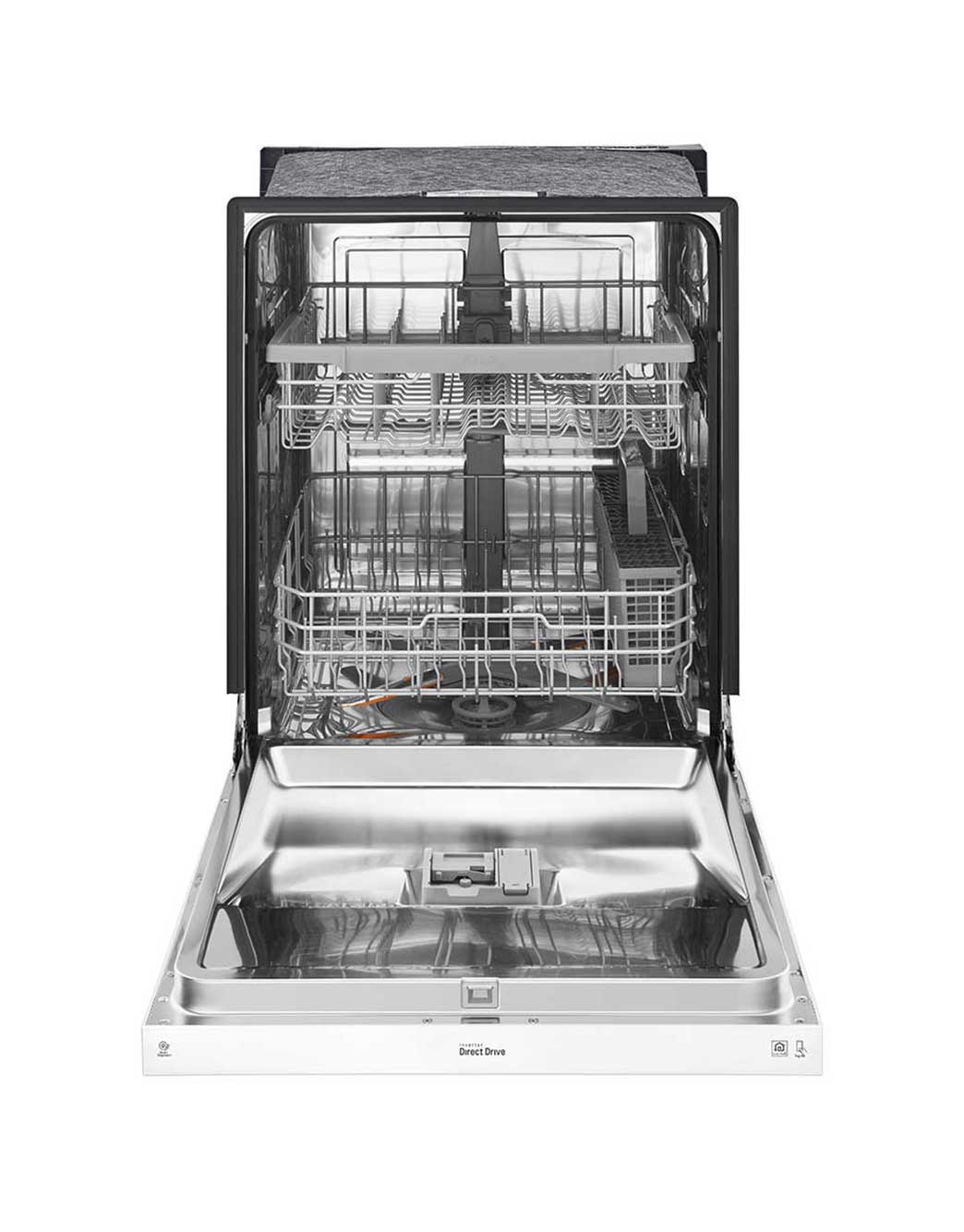 LG Front Control Dishwasher with QuadWash™ and EasyRack™ Plus