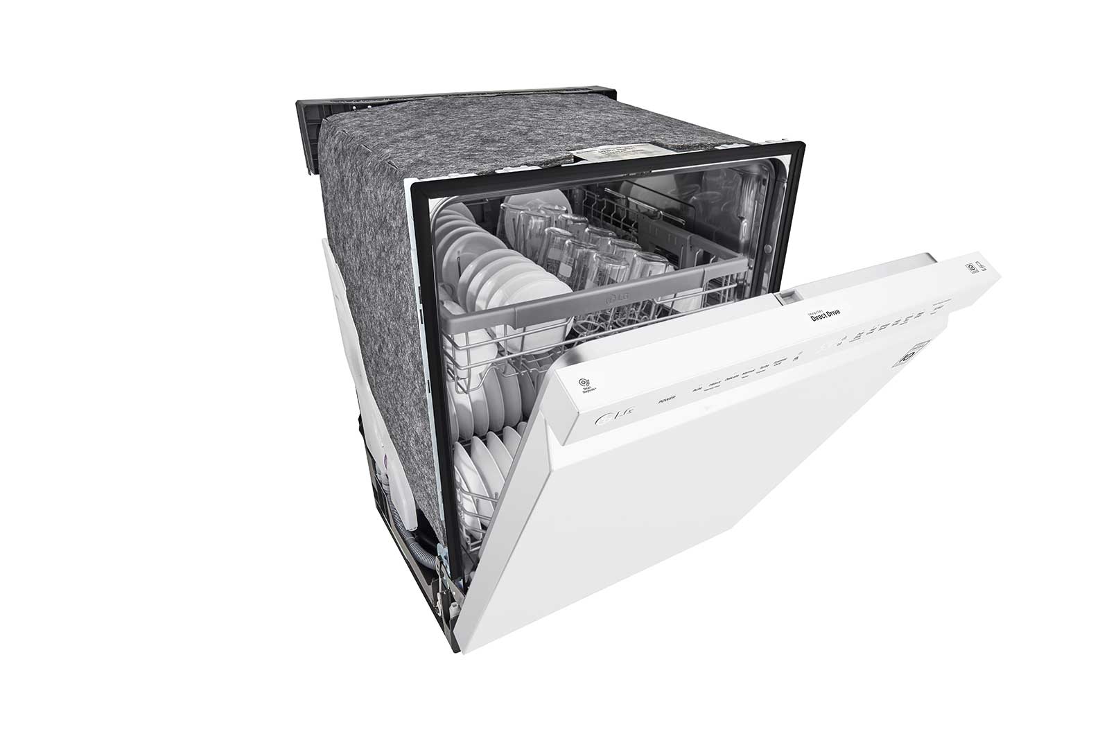 LG Front Control Dishwasher with QuadWash™ and EasyRack™ Plus